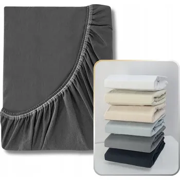 Prostěradlo Napínací Prostěradlo 90x40 Grafit JERSEY 40x90 FIKI MIKI POLSKÉ