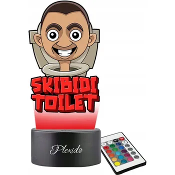 Lampička Plexido vícebarevná Noční lampa