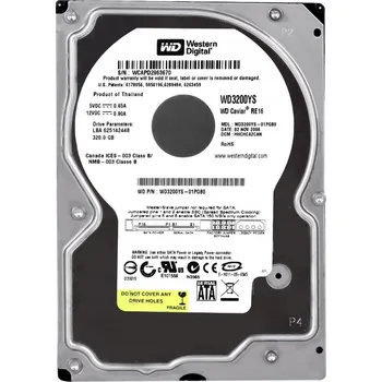 Interní pevný disk WD CAVIAR RE16 320GB 7.2K 16MB SATA II 3.5'' WD3200YS