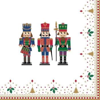 Papírový ubrousek UBROUSKY S MOTIVEM LOUSKÁČKA