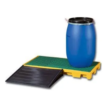 jímka Nízká záchytná jímka plastová pod 2 sudy