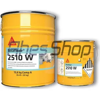 Penetrace Sika Sikafloor®-2510 W · Epoxidový nátěr na vodní bázi · Štěrkový šedý (RAL 7032) / 20kg (13,6+6,4 kg)