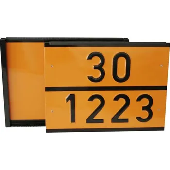 ADR trojkombinace - rám, tabulka oboustranná s čísly a neutrální 30/1223+33/12 ( 40 x 30 cm )