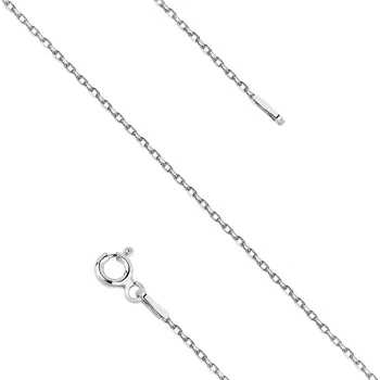 Řetízek Olivie Stříbrný rhodiovaný 55cm řetízek ANKER 4959 Ag 925; ≤1,4 g.