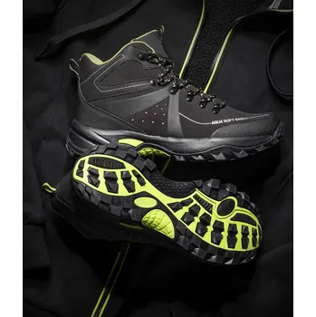 Pánské polobotky ARDON®CROSS Outdoor obuv černá/zelená G3231 - 47