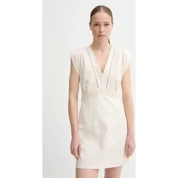 Dámské šaty Šaty BA&SH NARIA 1E25NARI béžová 01X, vel. S