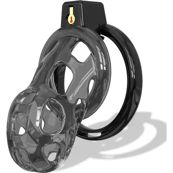 Pás cudnosti Cellmate Gladiator Soft Chastity Cage Clear Size 2