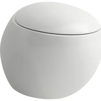 Klozet LAUFEN ILBAGNOALESSI - závěsný klozet, rimless, hluboké splachování, H8209711880001, standardní provedení