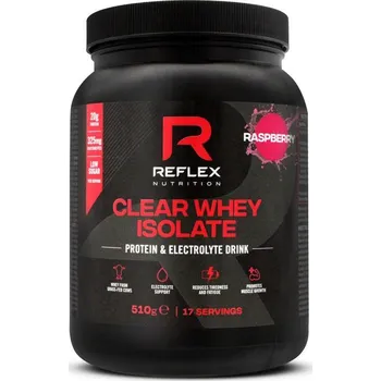 Protein Reflex Nutrition Clear Whey Isolate 510 g malina