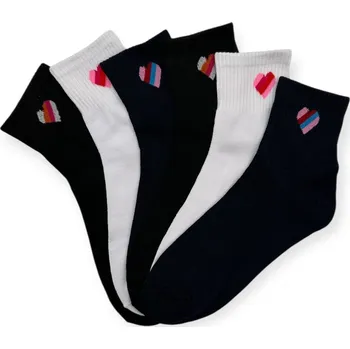 Pánské ponožky Sportovní ponožky dámské KW308 - (MIX BAREV) 6 párů - 35-38