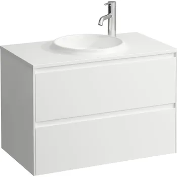 Koupelnový nábytek LAUFEN LANI - skříňka pod umyvadlo, 2 zásuvky, pro umyvadlo H814074 z materiálu Marbond, H4042621122601