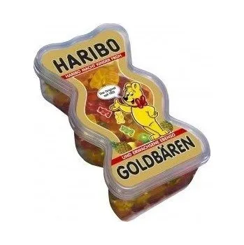 Bonbon Želé medvídci HARIBO 450 g + plastová krabička MEDVÍDEK - VÝPRODEJ !!! DMT: 9/2024 - poslední 1 ks (Haribo želé s ovocnými příchutěmi)