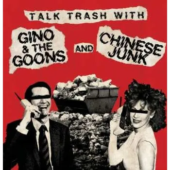 Zahraniční hudba LP Gino And The Goons: Talk Trash With 2025 Coloured Red & White Vinyl