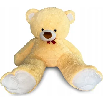 plyšák HRAČKA PLYŠOVÝ MEDVĚD TOMÍK, Béžová barva, 180 cm