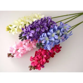 umělá květina Umělé květiny - Hyacint květ - BÍLÝ