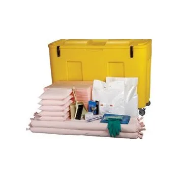 Havarijní souprava Havarijní souprava v mobilním plastovém boxu 400 l - chemické sorbenty