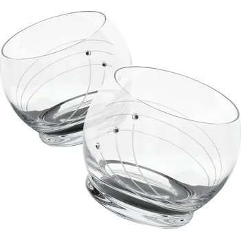 Sklenice Tańczący kieliszek do whisky 360ml 30538 Kryształy Swarovskiego (6KS)