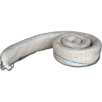 Sorbent Hydrofobní sorpční had plněný drtí - 4 ks, Ø 8 cm x 3 m