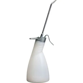 Nádoba na olej a ocet Průmyslová olejnička plast/mosaz 500 ml