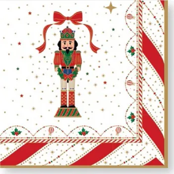 Vánoční dekorace VÁNOČNÍ UBROUSKY LOUSKÁČEK