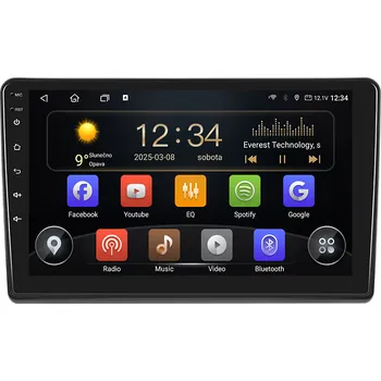 Autorádio T72-UN08M/A7616 Isudar 2DIN autorádio T72-IEV87 Android, Fiat Ducato / Peugeot Boxer II / Citroen Jumper II