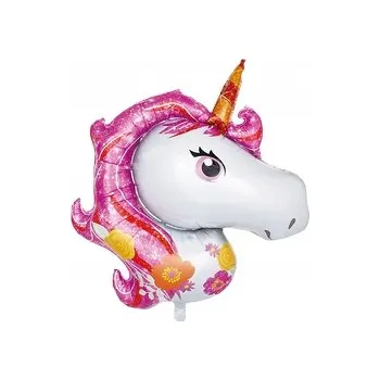Balónek Fóliový Balónek Jednorožec Růžový (93cm*114cm)