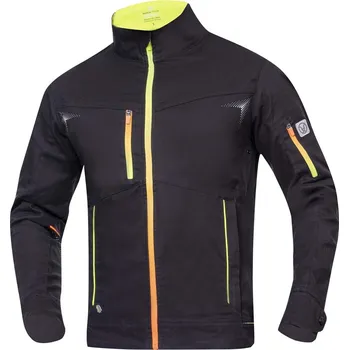 pracovní mikina ARDON CREATRON pánská blůza černá H6649 - 4XL