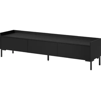 Televizní stolek TV stolek stojící Liam 180 Černý
