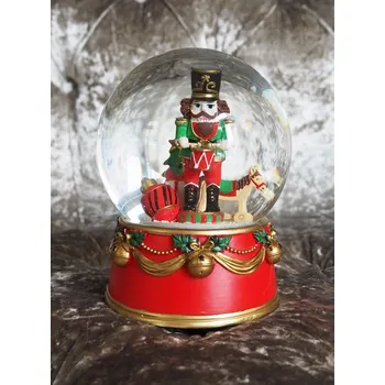 Hrací strojek Christmas Sněžící koule s Louskáčkem LM-1023161