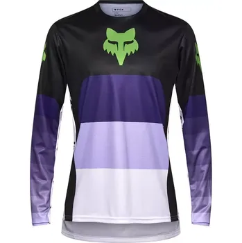 cyklistický dres Fox Ranger Grid LS Jersey black XL