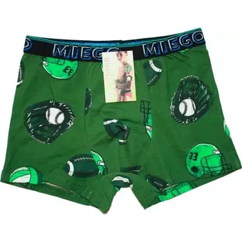 Chlapecké trenýrky bambusové míče pro kluky 3108 zelené 779/11