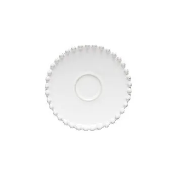 Talíř Podšálek|talířek 12cm, PEARL, bílá (balení)|Costa Nova
