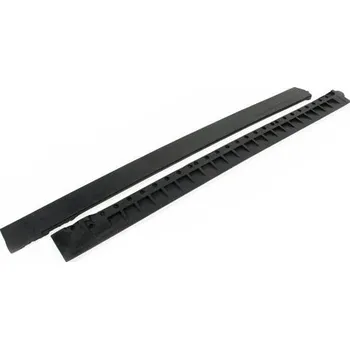 Rohožka Náběhová hrana s otvory, černá, délka 99,5cm