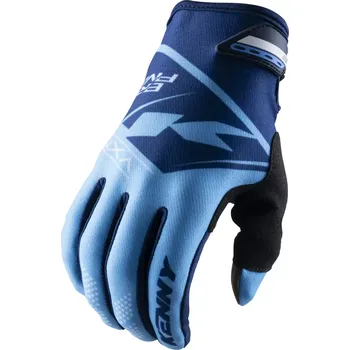 Cyklistické rukavice dětské rukavice Kenny Racing Brave Blue