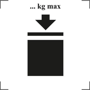 Značení ADR nálepka: Velký obal schopný stohování (30 x 30 cm)