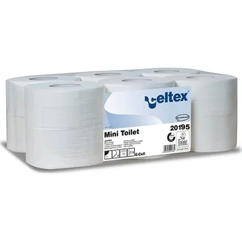 Toaletní papír Mini CELTEX Eco bílý,12 ks