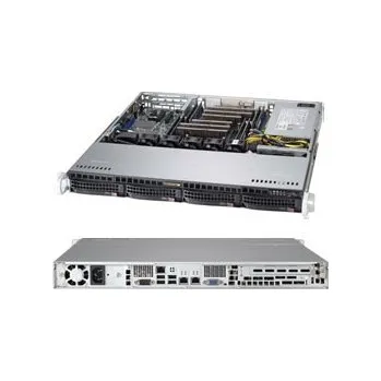 Racková skříň Supermicro CSE-813MFTQC-505CB počítačová skříň Černá 500 W