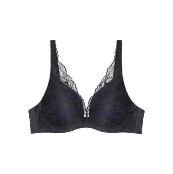 Podprsenka Dámská podprsenka Body Make-Up Illusion Lace WP - BLACK - černá 0004 - TRIUMPH BLACK 90D