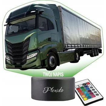 Lampička Noční lampa Plexido vícebarevná