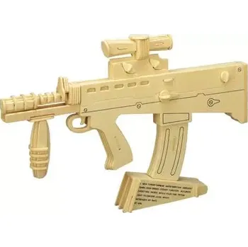 ostatní stavebnice Woodcraft Dřevěné 3D puzzle karabina