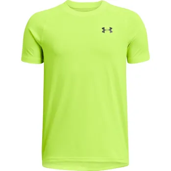 Dětská móda Tričko Under Armour Hi Viz Yellow 1128481 13 Years (XL)