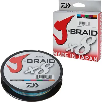 Šňůra J-Braid X8 0,2 mm Daiwa 300 m