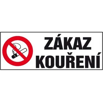 Zákaz kouření, Fólie 53 x 20 cm
