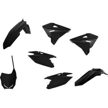 Sada plastů SUZUKI RM 125/250 '01-'08 RESTYLING NA RMZ 450 '22' (černá), POLISPORT
