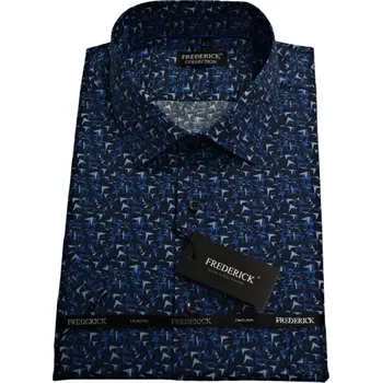 Pánská košile Pánská košile s krátkým rukávem - střih REGULAR vzor F884 - 45