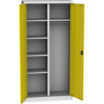 Skříňka na nářadí Univerzální skříň 2 dveře, 1950 x 950 x 400 mm, ŽLUTÁ