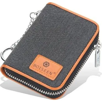 Boiseen pánské pouzdro na doklady s kroužkem Černé Baellerry D6101