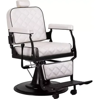 Kadeřnické křeslo Barber křeslo CARLOS extra - perleťové