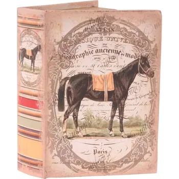 Úložný box BARRINGTON FURNITURE Dekorace kůň zarážka na knihy EDS-12304000