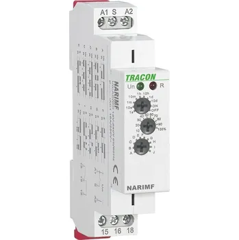 Relé Tracon Electric multifunkční časové relé (10 funkcí), NARIMF